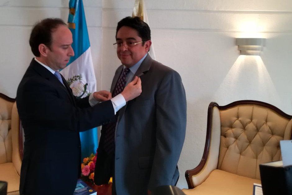  Jord&aacute;n Rodas asumi&oacute; como nuevo Procurador de los Derechos Humanos. (Foto: PDH)