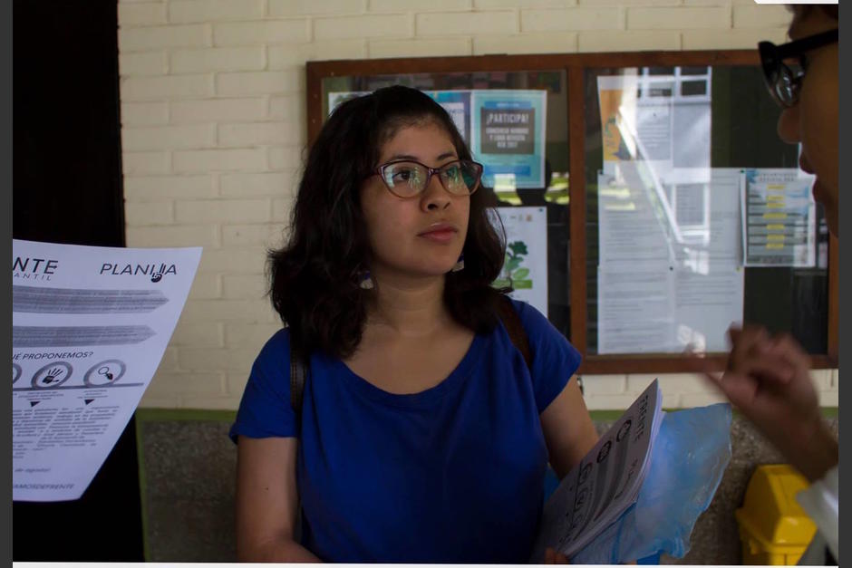 Lenina Garc&iacute;a podr&iacute;a convertirse en la primera mujer que dirija la Asociaci&oacute;n de Estudiantes Universitarios. (Foto: Frente Estudiantil)
