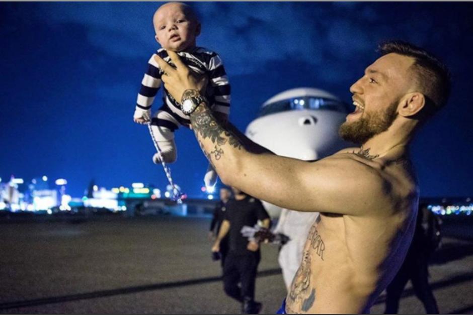 El peque&ntilde;o Conor Jack es la debilidad de Conor McGregor. (Foto: Instagram)
