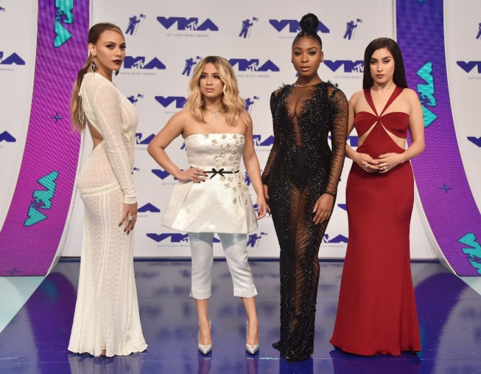 Fifth Harmony en los Video Music Awards 2017. (Foto: AFP)