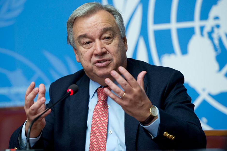 Guterres recibi&oacute; la noticia durante su viaje a Oriente Medio. (Foto: ONU)