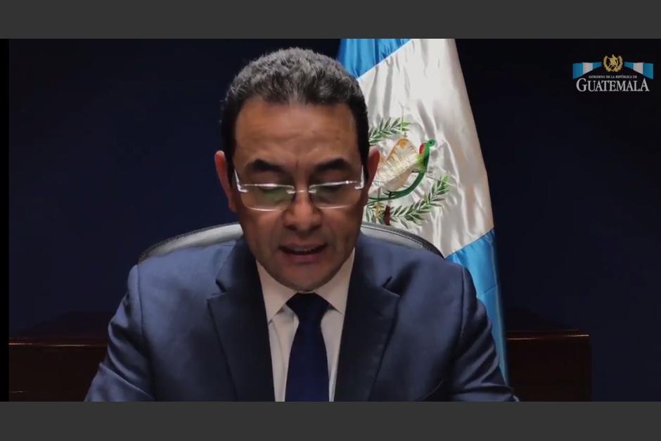 En un video de mala calidad y con una carta sin membrete, Jimmy declaró "non grato" a Iván Velásquez. (Foto: tomada del video oficial)