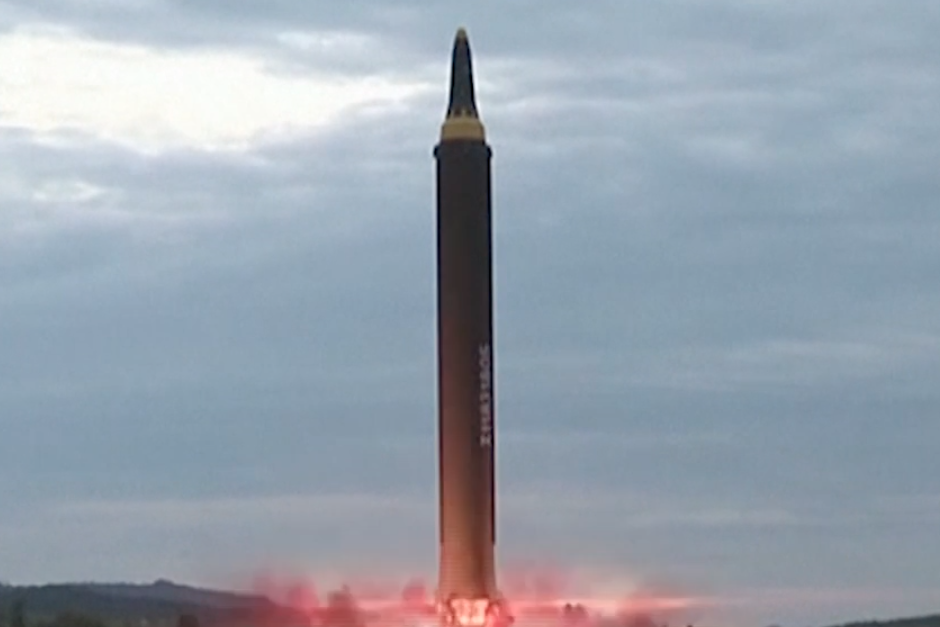 La grabaci&oacute;n fue difundida por medio de la televisi&oacute;n estatal del pa&iacute;s asi&aacute;tico. (Imagen: captura de pantalla)