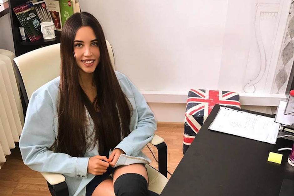 Anastasia Reshetova fue motivo de burlas en su cuenta de Instagram gracias a una imagen publicada por ella misma. (Foto: Facebook/Anastasia Reshetova)