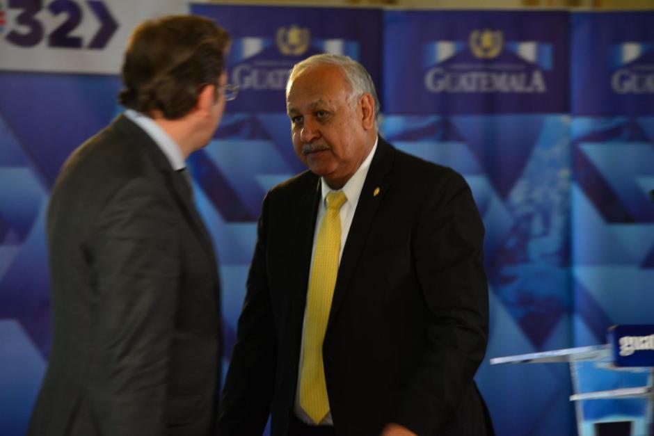 El ministro comparti&oacute; su preocupaci&oacute;n en Gabinete por el tema del Presupuesto 2018. (Foto: Jes&uacute;s Alfonso/Soy502)