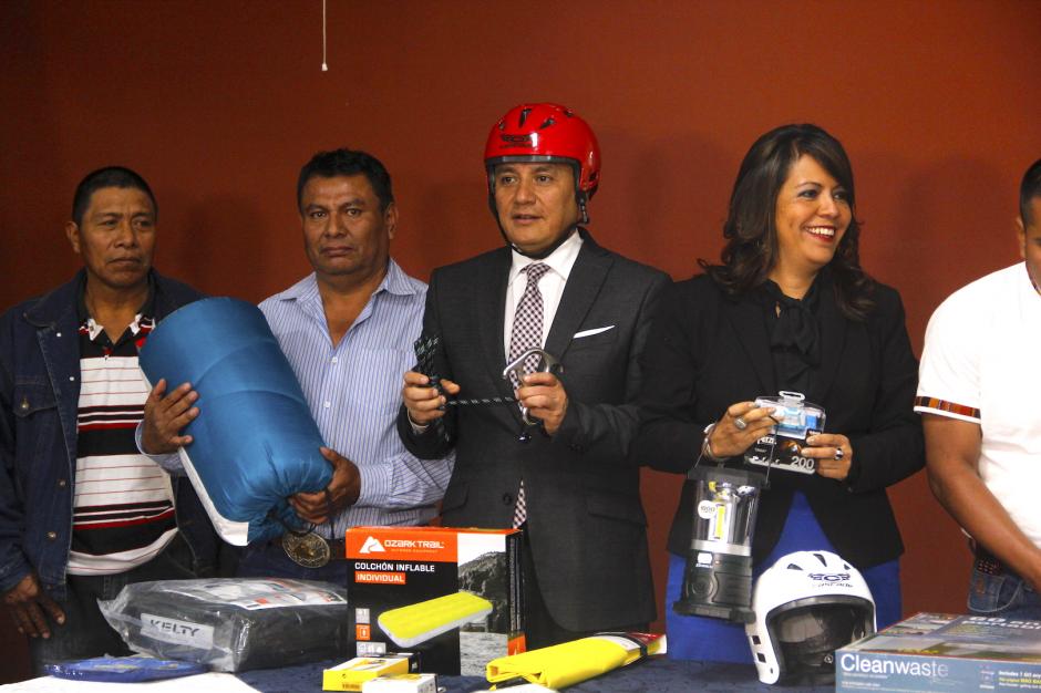 El equipo servirá para distintas actividades al aire libre en 13 comunidades de Guatemala. (Foto: Fredy Hernández/Soy502)