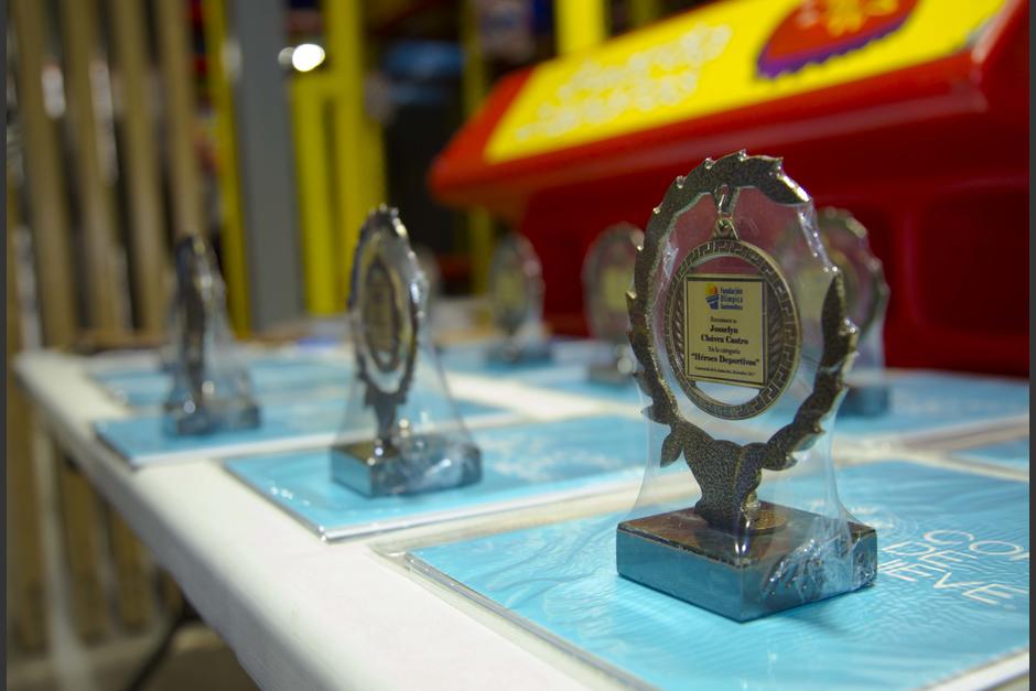 Fueron premiados atletas destacados a lo largo del 2017. (Foto: Victor Xiloj/Soy502)
