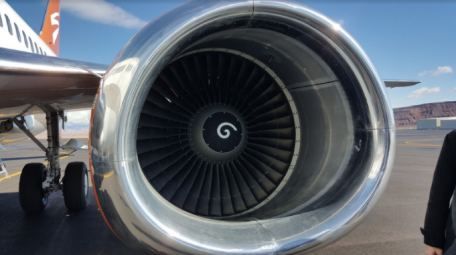 Los aviones tienen una espiral dentro del motor y tiene un funci&oacute;n informativa. (Foto: Gizmodo)