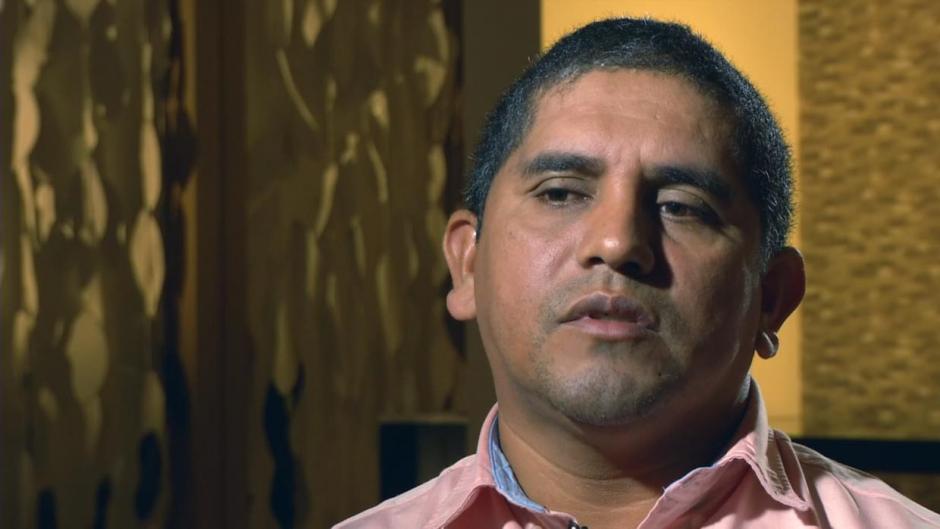 Exmilitar Santos Rodr&iacute;guez Orellana es amenazado por hablar de los v&iacute;nculos del Gobierno de Honduras con el narcotr&aacute;fico. (Foto: Univisi&oacute;n)