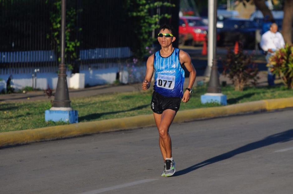 El hermano menor de Erick Barrondo, Uriel Barrondo, obtuvo la medalla de oro en los Juegos Centroamericanos. (Foto: Pedro Pablo Mijangos / Nuestro Diario)