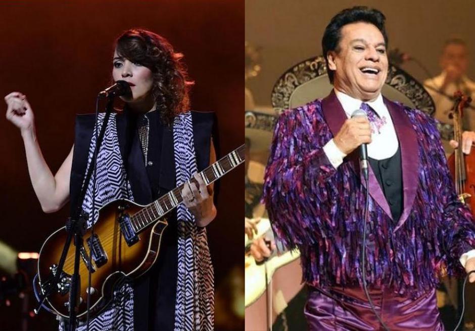 Gaby Moreno participa en un disco homenaje a Juan Gabriel junto con otros artistas latinoamericanos. (Dise&ntilde;o: Benjam&iacute;n Calder&oacute;n/Soy502)