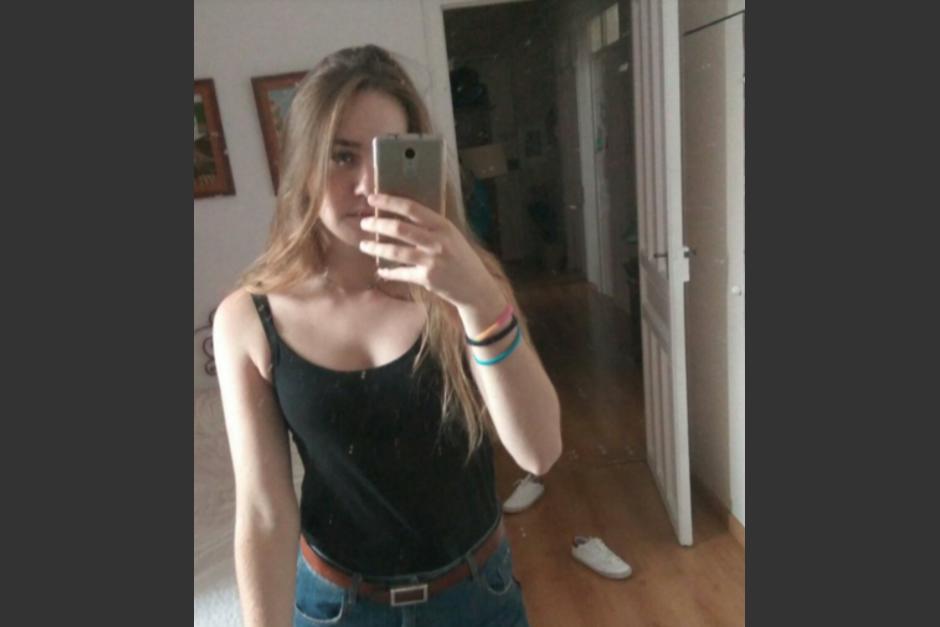 La joven espa&ntilde;ola comparti&oacute; en redes sociales una fotograf&iacute;a con un efecto &oacute;ptico. (Foto: @pixxieana)