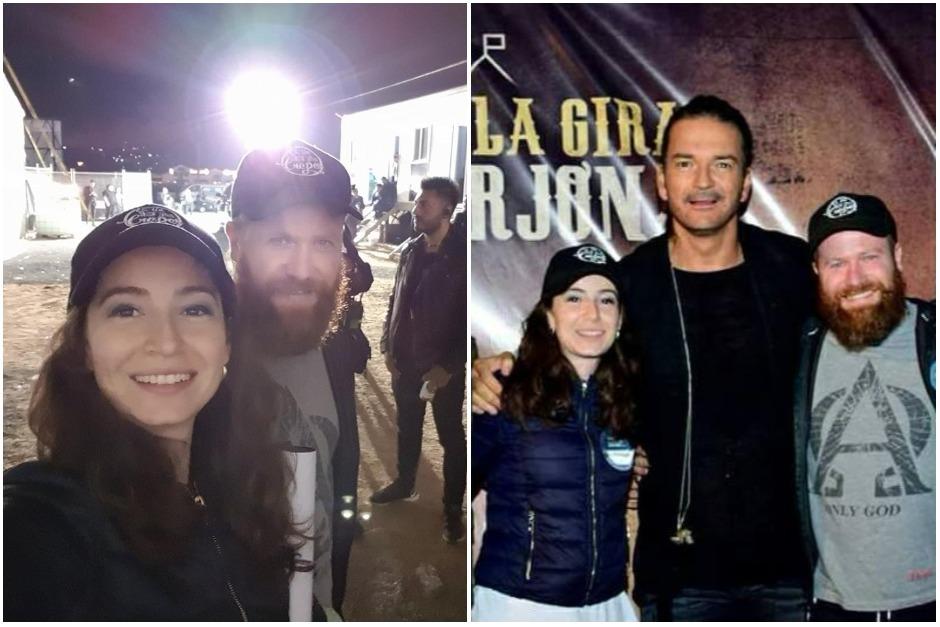 Los hermanos Vides tuvieron la oportunidad de estrechar la mano de Arjona, quien los recibi&oacute; detr&aacute;s del escenario en su segundo concierto. (Foto: En Un Dos Por Crepes)