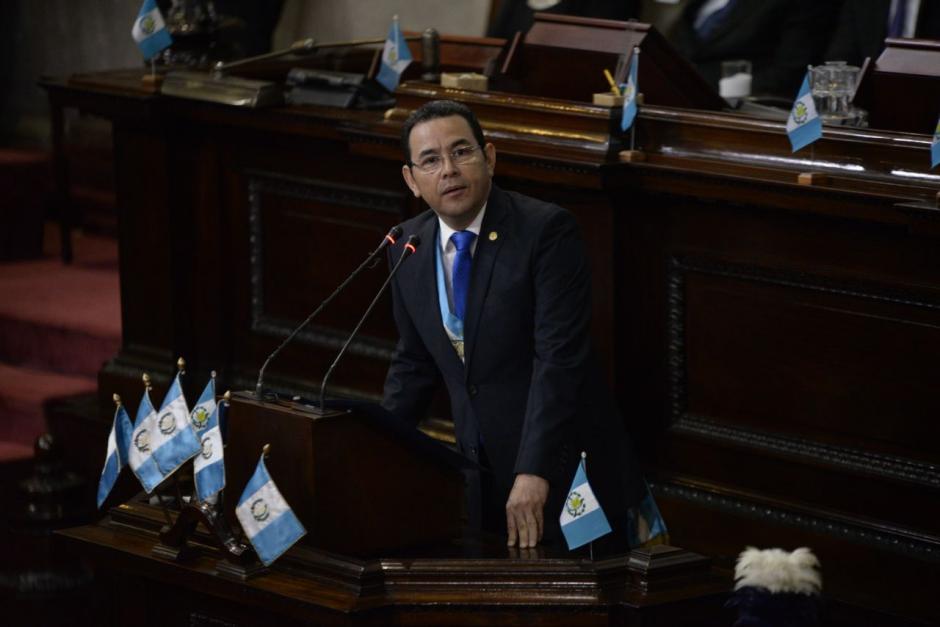 Hace un mes el presidente elogi&oacute; a un diputado, ahora cambi&oacute; de parecer. (Foto: Archivo/Soy502)