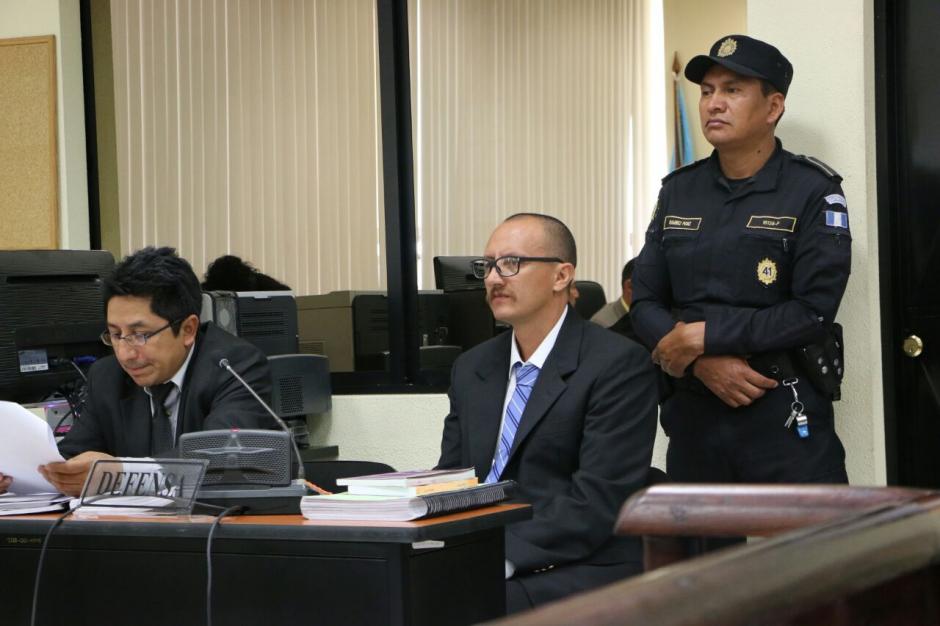 El supuesto asesino se negó a declarar durante la audiencia y dijo que, en su momento, contará la verdad. (Foto: Soy502)