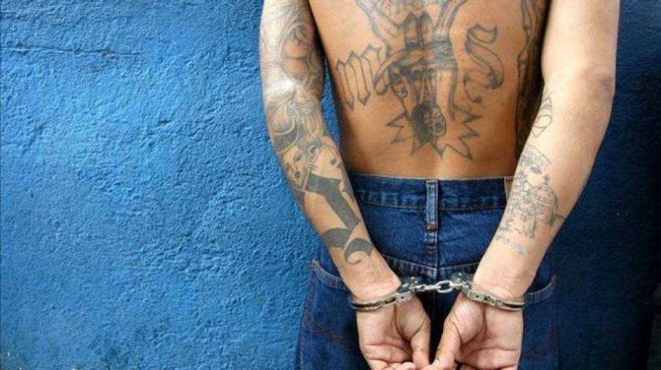 La pandilla MS-13 y su lado satánico. (Foto: AFP)