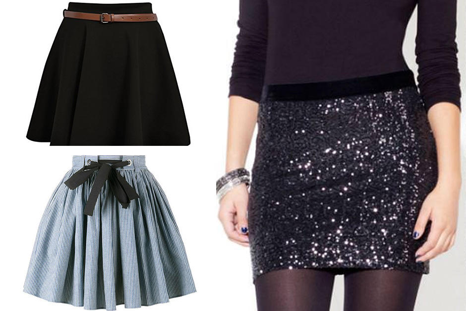 No busques un vestido, sorprende a todos con una falda (Foto: Pinterest)