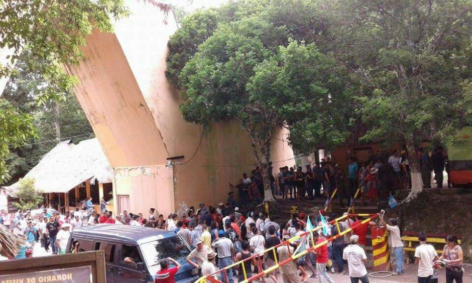 As&iacute; luce la entrada al Parque Nacional Tikal en Pet&eacute;n. (Foto: Cortes&iacute;a Inguat)&nbsp;