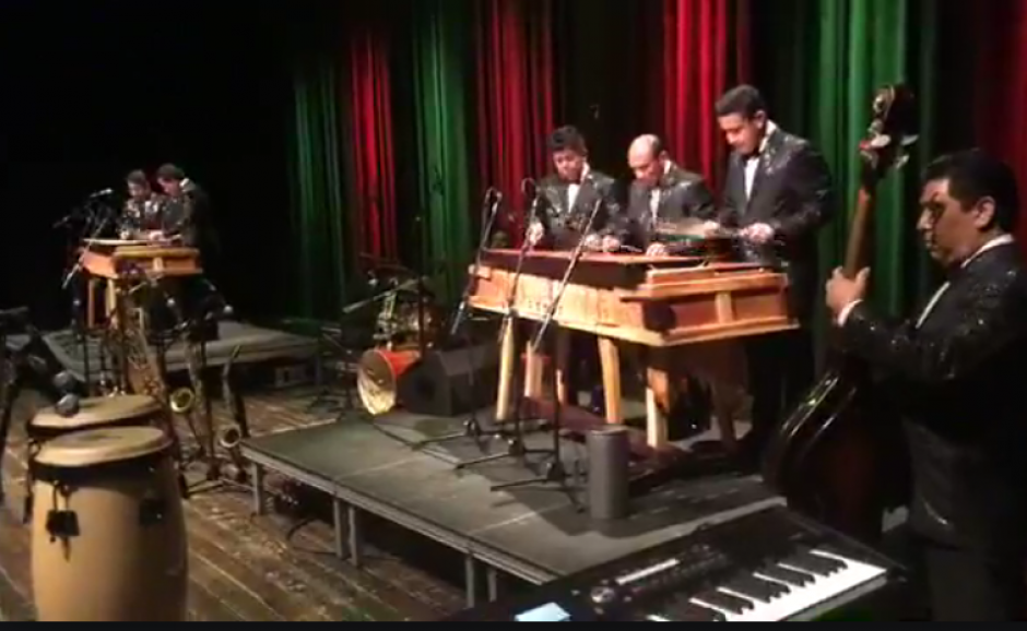 Estampas del concierto del Fidel Funes y su Marimba Orquesta en Austria. (Foto: captura de pantalla)