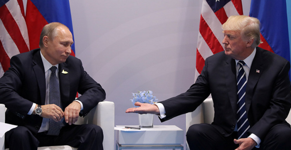 El esperado encuentro se dio entre el encuentro del G20. (Foto: AFP)