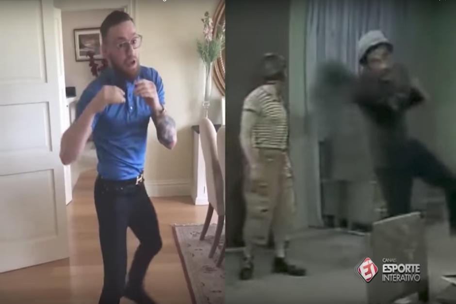 Los seguidores del estadounidense publicaron un video donde comparan al irland&eacute;s con el inolvidable Don Ram&oacute;n. (Imagen: captura de pantalla)