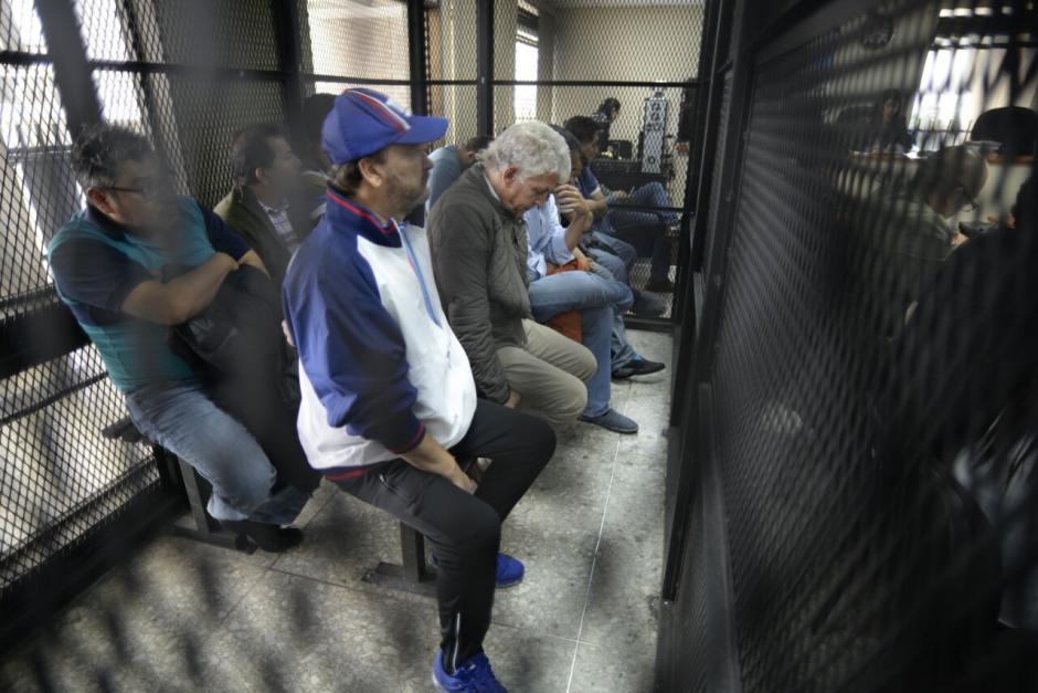 Los once capturados escucharán la imputación del MP el próximoo 20 de julio. (Foto: Wilder López/Soy502)