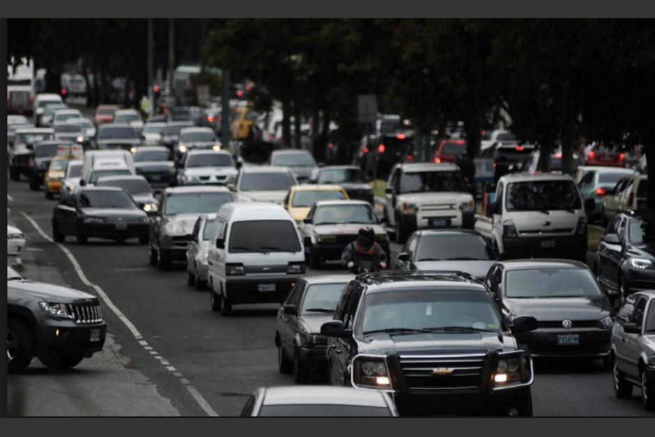 El tr&aacute;fico esta tarde ser&aacute; complicado. (Foto: Archivo/Soy502)&nbsp;