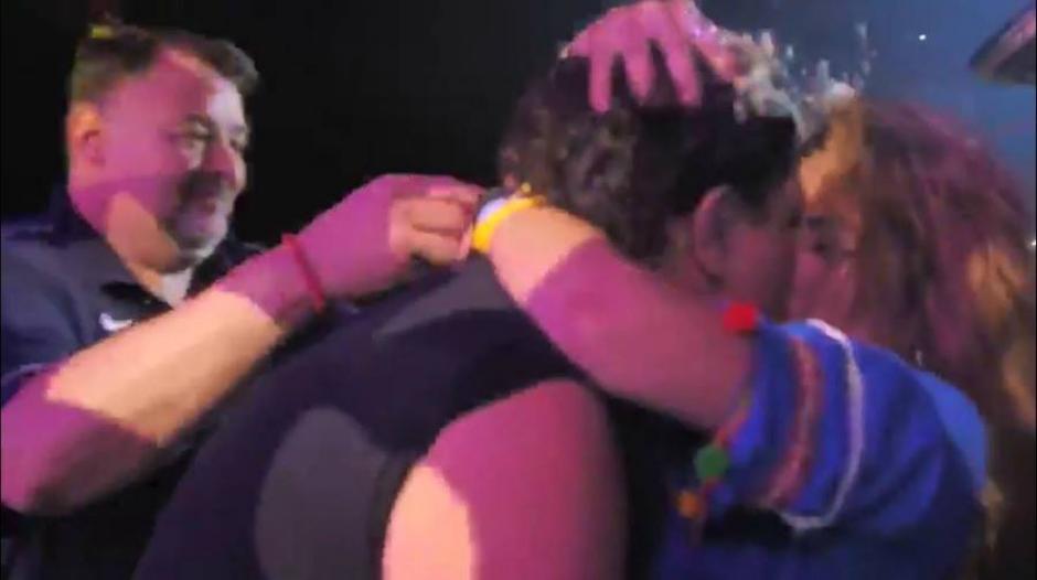 Esta situaci&oacute;n molest&oacute; mucho a la pareja de Carlos Vives. (Foto: captura de pantalla)&nbsp;