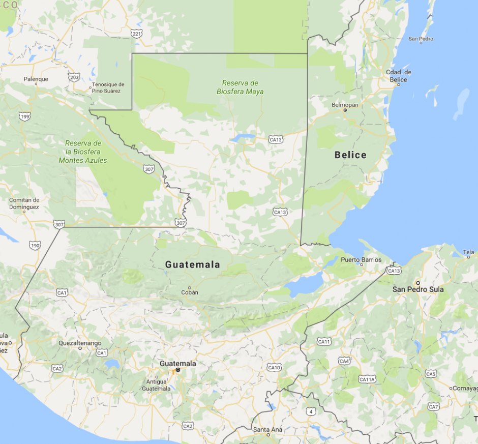 Dos sismos se registraron este mi&eacute;rcoles en el territorio nacional. (Foto: Google Maps)