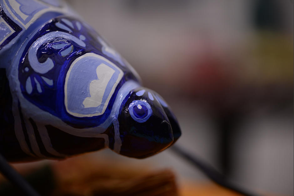 Unos 90 artistas pintaron los bichos que ser&aacute;n vendidos. (Foto: Wilder L&oacute;pez/Soy502)