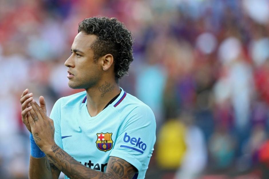 Neymar Jr se encuentra en Estados Unidos en la gira de pretemporada del Barcelona. (Fot: Patrick Smith/AFP)