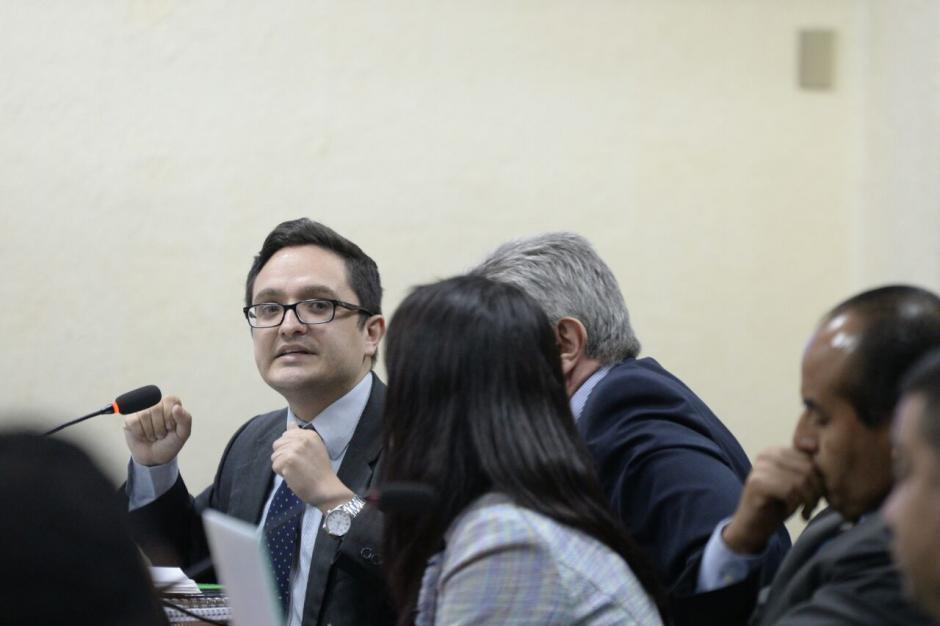 Juan Francisco Sandoval, fiscal del MP, protagoniz&oacute; una fuerte discusi&oacute;n que tuvo con abogados en el caso de Cooptaci&oacute;n del Estado. (Foto: Wilder L&oacute;pez/Soy502)