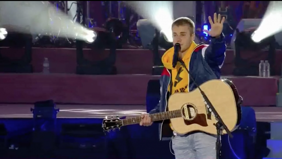 Justin Bieber conmovi&oacute; con su presentaci&oacute;n en M&aacute;nchester.&nbsp;