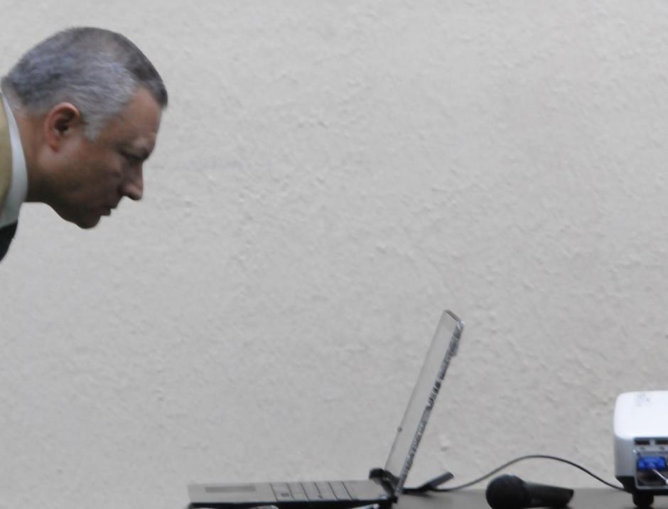 "Eco" dijo que la computadora no ha sido alterada y que est&aacute; c&oacute;mo &eacute;l la dej&oacute;. (Foto: Jes&uacute;s Alfonso/Soy502)