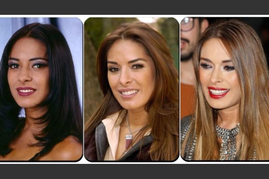 Galilea Montijo el antes y el despues de la conductora.