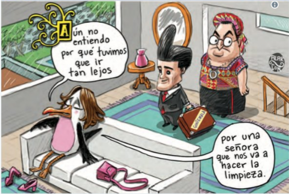El caricaturista asegur&oacute; que el dibujo es una cr&iacute;tica a tres pol&iacute;ticos mexicanos. (Foto: El Heraldo de M&eacute;xico)