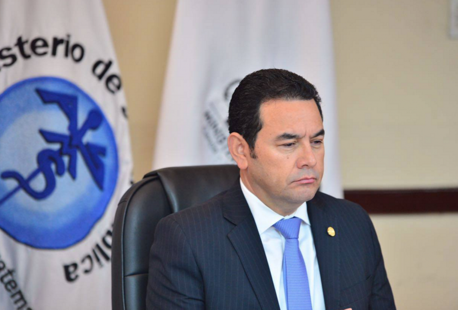 El presidente podría perder su inmunidad por este caso. (Foto: archivo/Soy502)&nbsp;