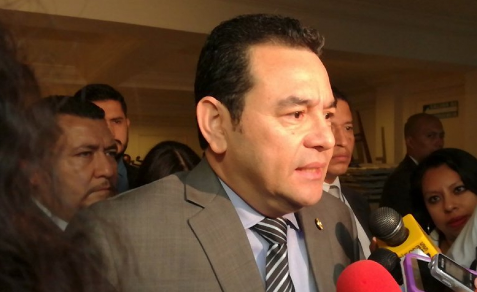 El mandatario aseguró que las investigaciones deben continuar. (Foto: Wendy del Cid/Soy502)