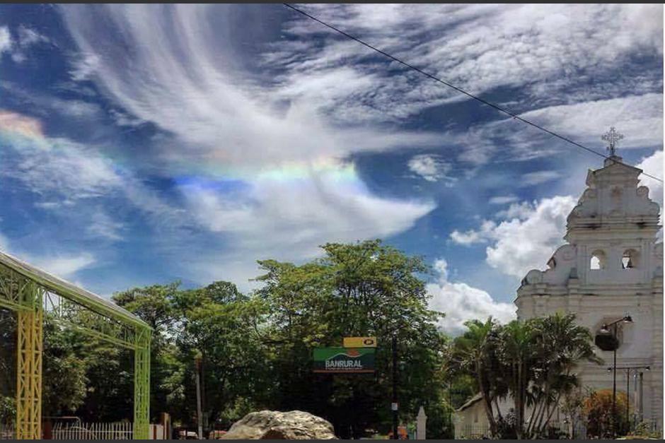 El fenómeno llamó la atención de los habitantes de Chiquimula. (Foto: Chiquimulanoticias) 