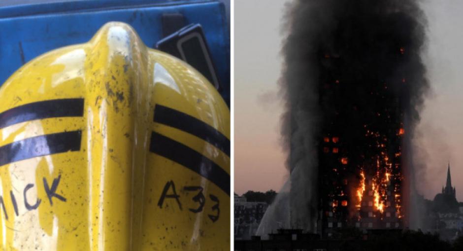El bombero Mick Crispy public&oacute; una imagen y un tui escalofriante que r&aacute;pidamente se volvi&oacute; viral. (Foto: Twitter)