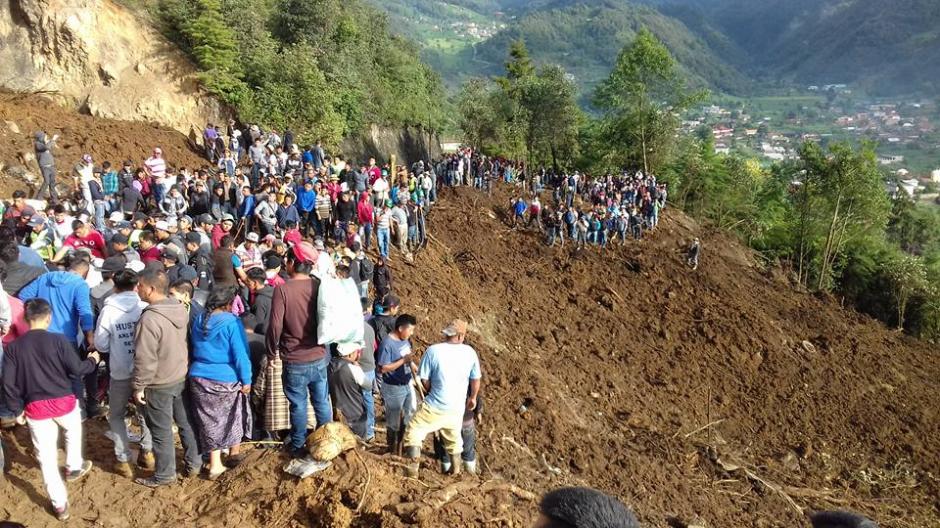 El alud en San Pedro Soloma acab&oacute; con la vida de 11 personas. (Foto: Mario Pascual Garc&iacute;a) 