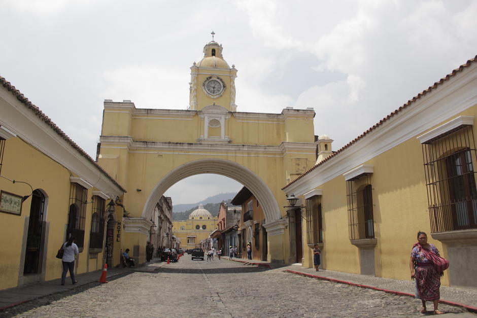 La emblemática Calle del Arco recuperará el espacio peatonal este fin de semana. (Foto: Fredy Hernández/Soy502)