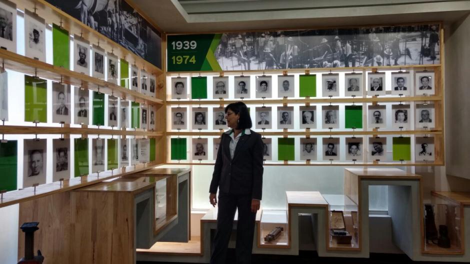 El objetivo de la exposici&oacute;n es dar a conocer el legado que hay detr&aacute;s de la industria del cemento. (Foto: Juliet Cabrera/Soy502) 