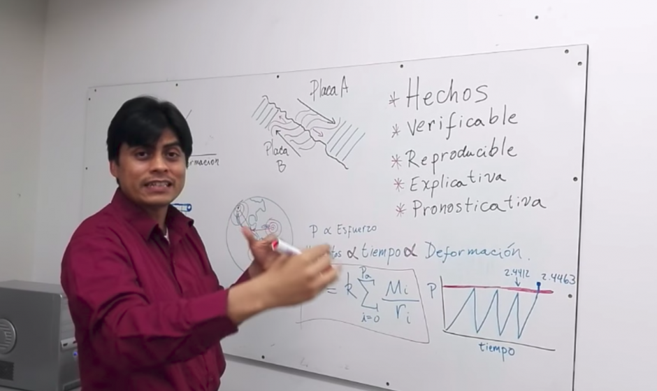 El cient&iacute;fico pronostic&oacute; un terremoto en los pr&oacute;ximos meses. (Foto: Youtube)