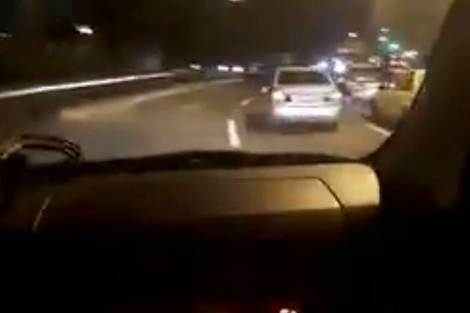 La persecuci&oacute;n de la polic&iacute;a dio con los sicarios. (Foto: PNC)&nbsp;