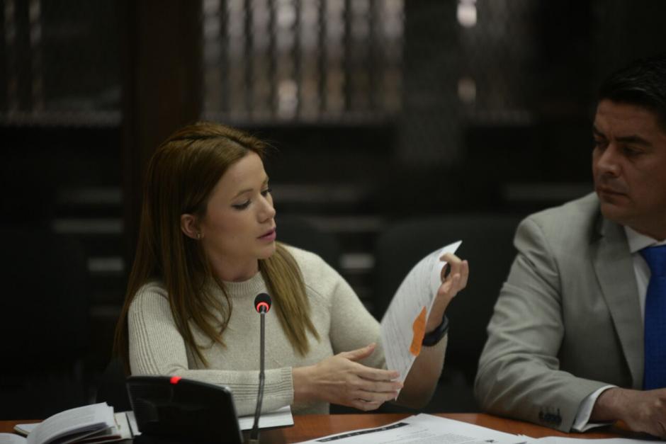 Daniela Beltranena afirmó ser utilizada por Roxana Baldetti para sus negocios. (Foto: Wilder López/Soy502) 