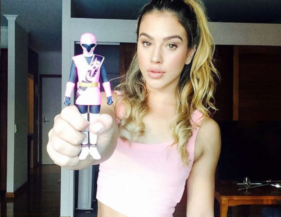 Chrystie Ane interpreta a la Ranger Rosa en Power Ranger: Ninja Steel. (Foto: Instagram)