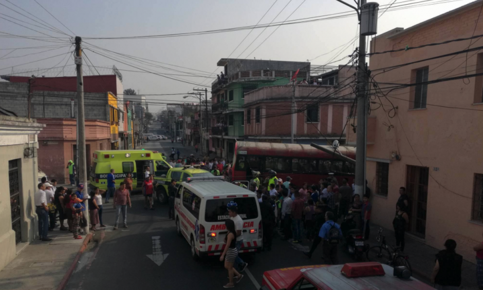 Otro accidente se report&oacute; en el Centro Hist&oacute;rico de la ciudad. (Foto: Nuestro Diario) 