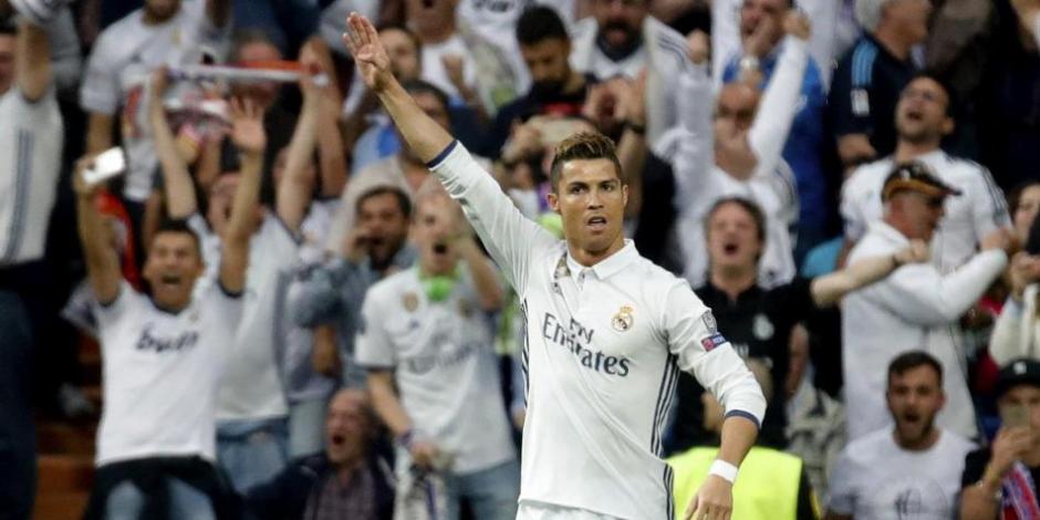 Cristiano Ronaldo fue el hombre de la noche para el Real Madrid. (Foto: Twitter)