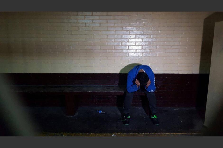 Jabes Emanuel Meda Maldonado fue capturado el sábado 29 de mayo, acusado de atropellar a varias niñas en una manifestación. (Foto: Edgar López/Nuestro Diario)